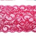 Memorial Day Sale Buy 6 yards get 6 for free, Bordeaux Stretch, Elastic Lace trim, 5.5 inc,  for bridal, baby headband, lingerie, garter