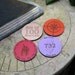 100 Custom Wooden Coins - Large (1.5")