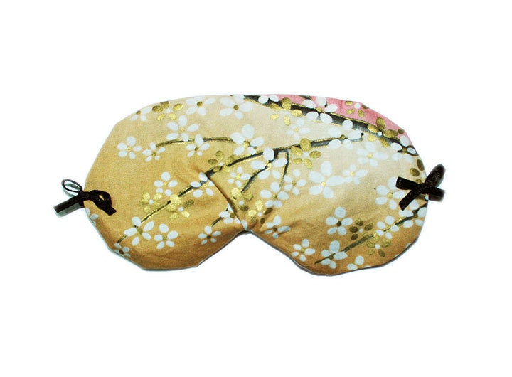 Sleep Mask - Cherry Blossom - Dantell