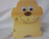 Puppy Bank 1 Solid pine Danish oil finish