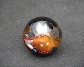 SALE glass marble "trinity"
