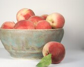Fine Art Photograph, 8 x 10, Peach Still Life, Fruit Bowl, Foodie - SamieSam