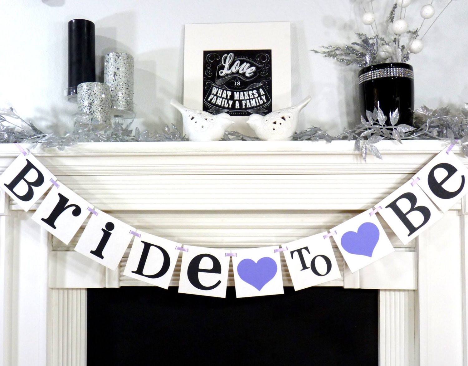 Bride to Be Banner/Bridal Shower/Bachelorette Party Sign /Wedding Shower Banner/ Garland/ Photo Prop- Wedding Decor / Choose Your Colors