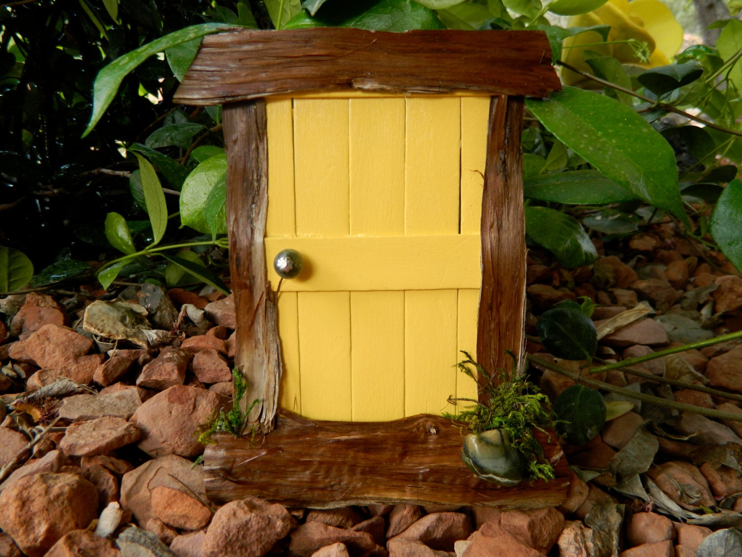 Yellow Simple Sedona Fairy Door