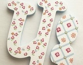 LILY 10" Hand Painted Decorative Wall Letters