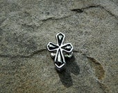 Pugster Celtic Cross Silver European Style Bead Charm - Christian charms, christian jewelry, silver charm, charm bracelet charms