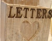 Shabby Chic Heart Letterbox