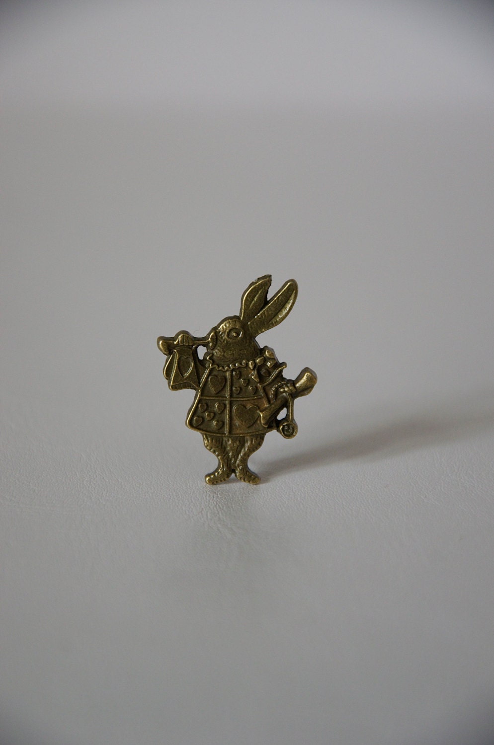 Alice In Wonderland White Rabbit Brooch