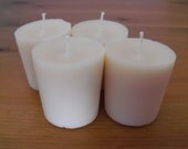 Scented Soy Votive Candles - 4 Lilac