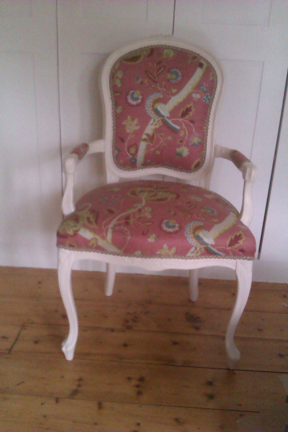 French style painted chair
