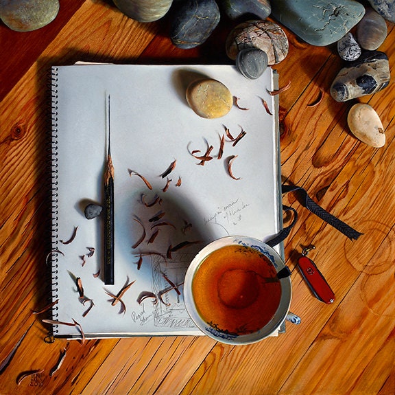 The Beginner Fine Art Digital Print by Artist Heather Neill