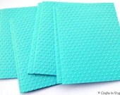 Embossed Polka Dots Cards Set of 8, Embossed Cards, Blank Note Cards, Embossed Dots, Birthday, Wedding Thank You Cards, Handmade Stationery