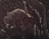 Signed, Numbered Print of Acrylic Painting Titled "Eyes of the Ocean" 16 x 20 approximately