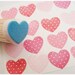 Wedding invitation stamp,Dot heart stamp,Wedding stamp