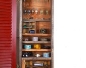 Wood Rustic Jewelry Display made from upcycled wood.... Handmade By WoodenToWhimsy