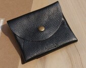 handmade leather wallet  Coin case  wallet women leather wallet men wallet leather card holder wallet, Minimalist Credit card case