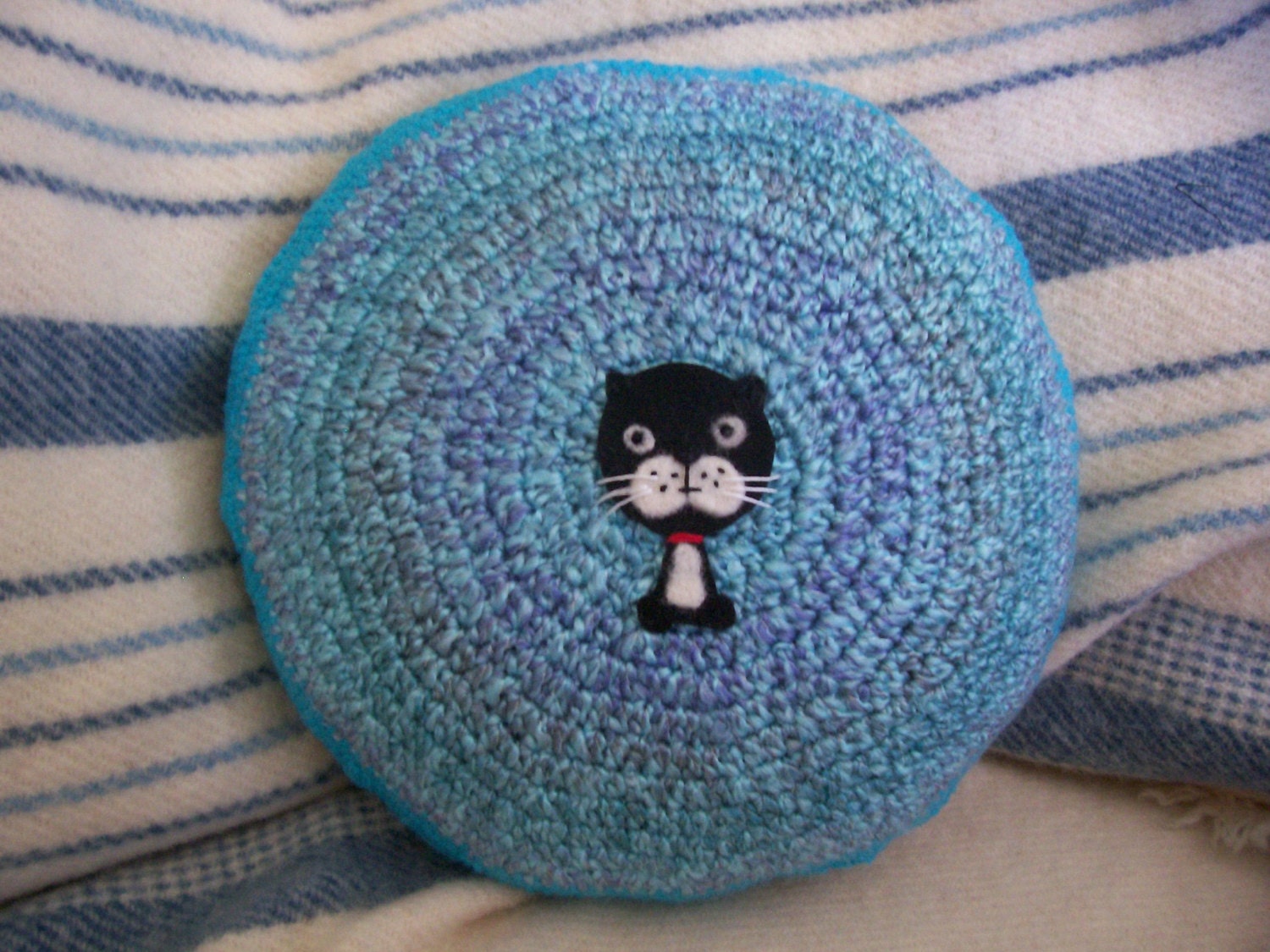 Super Cute Cuddly Kitty Pillow