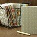 Storm Journal 2 - Raindrop Mini Journal, Stormy Weather Pocket Notebook, Jotter, Travel Journal