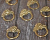 3 Pieces Gold Color  Jewelry Connector, Flower Jewelry Spacer
