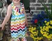 EMMALINE SHORT DRESS - ruffle v-neck dress for toddlers and girls  sizes 6-10