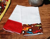 Monster Truck Burp Cloths- Ready to ship