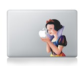 Snow White -- Mac Decal Mac Sticker Macbook Decals Macbook Stickers  Vinyl Decal for Apple Laptop Macbook Pro / Macbook Air / iPad