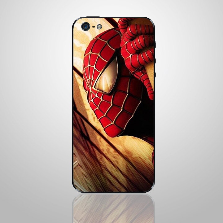 Spider-Man -- iPhone Back Cover Decal iPhone 5 Decals  iPhone 4S / iPhone 4 Decal Sticker Apple iPhone Vinyl Case Skin
