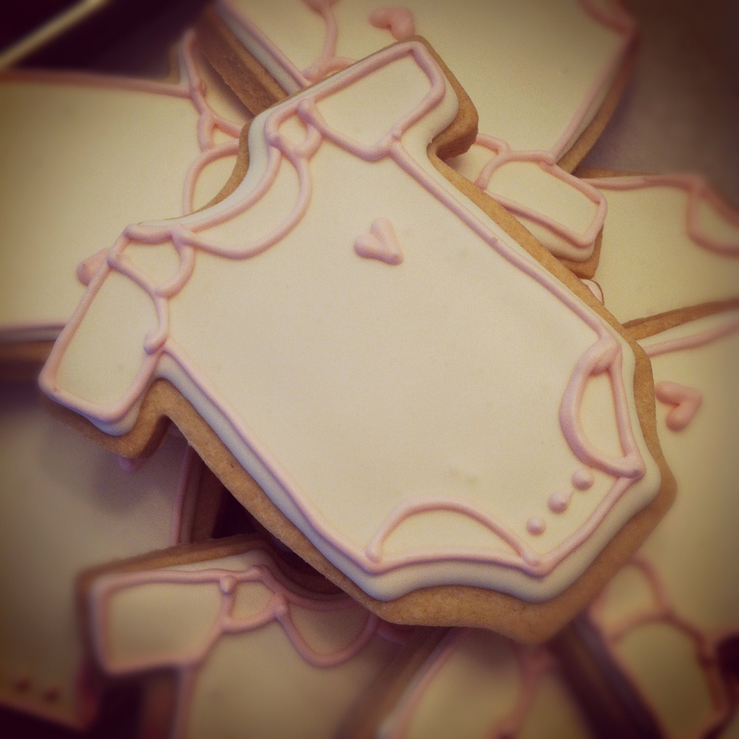 Custom Onesie Sugar Cookies - 1 Dozen