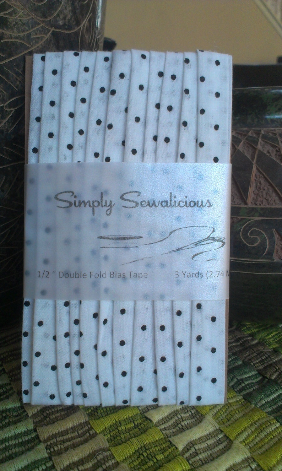 Half Inch Double Fold Bias Tape