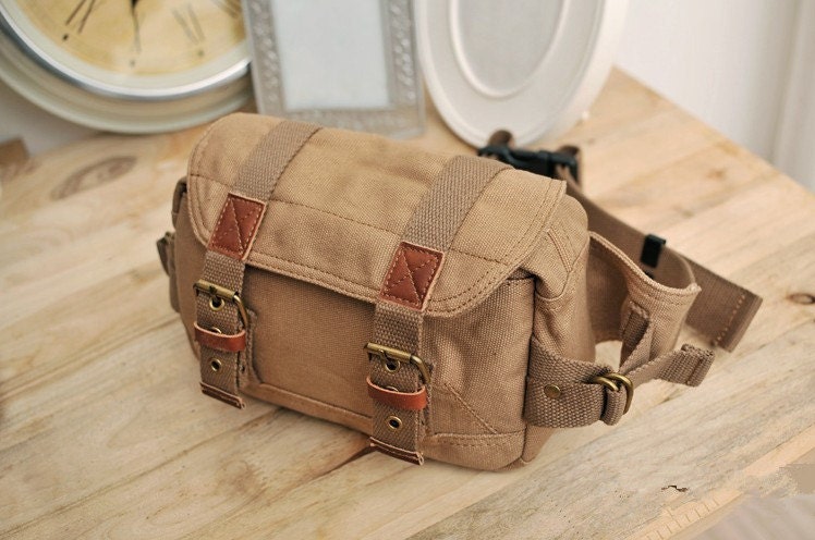 Canvas bag, travel bag, outdoor sports bag, purse, casual fashion flip bag