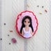 Juliet Shakespeare Felt Brooch