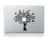 Recyclable Tree----Mac decal Macbook Decals Macbook Stickers Macbook Pro decals Macbook Air decals Vinyl decal for Apple Mac iPad iPhone