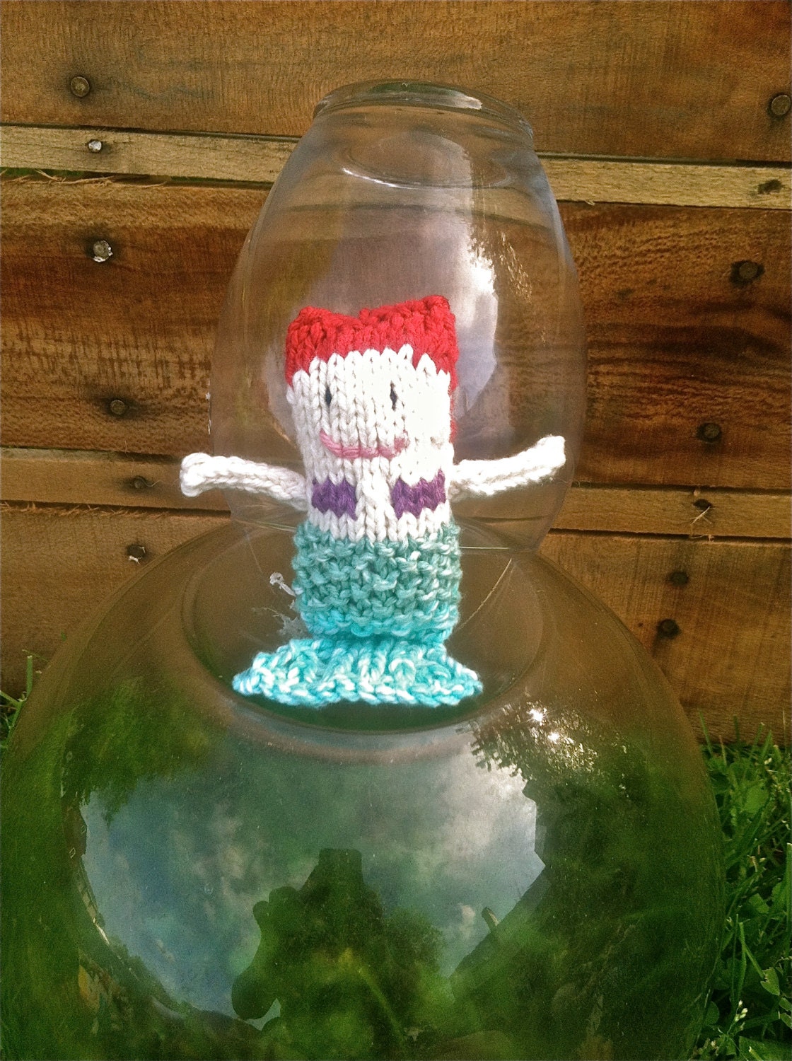 Knit Mermaid Doll