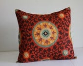 Large Tribal Sunset Pillow Cushion Covers 100 % Cotton Designer Fabric