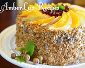 Autumn Spice Honey  Medovik cake