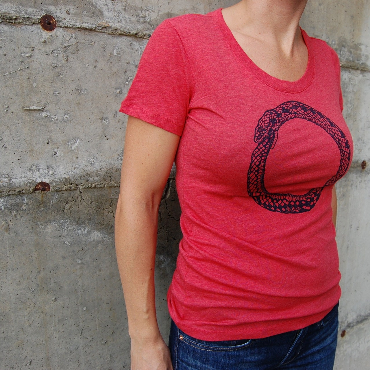 Ladies Ouroboros tee