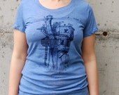 Ladies Stumpy Tree house tee