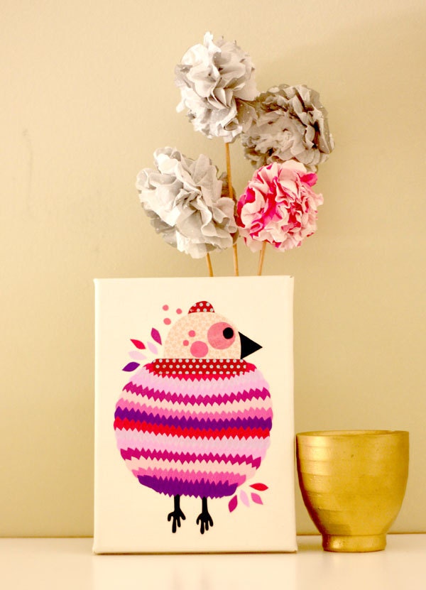 Birds on Canvas. Bird 03