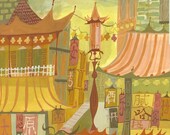 Chinatown, San Francisco.  Limited edition 13x19 print by Matte Stephens.