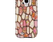Samsung Galaxy S4 Case,  Galaxy S3 Case,  Cells in Pink, Funky, Abstract, Art, GalaxyS4 case, phone cases, by Ingrid