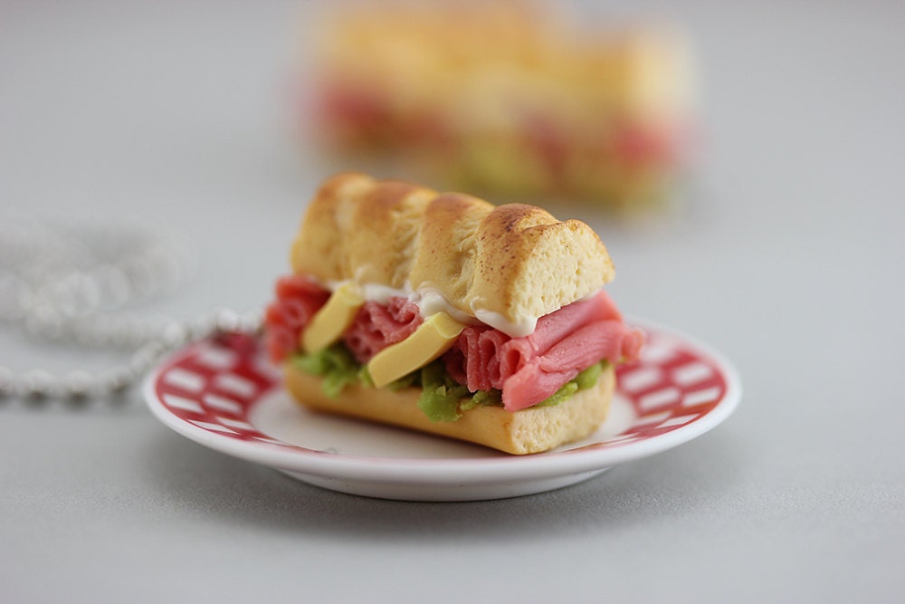 Ham and Cheese Necklace