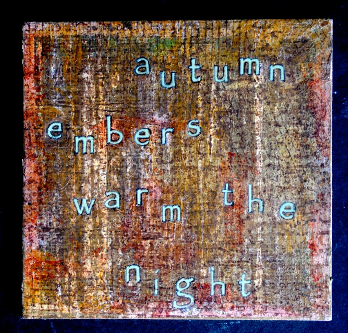 Mixed Media Art - Embers