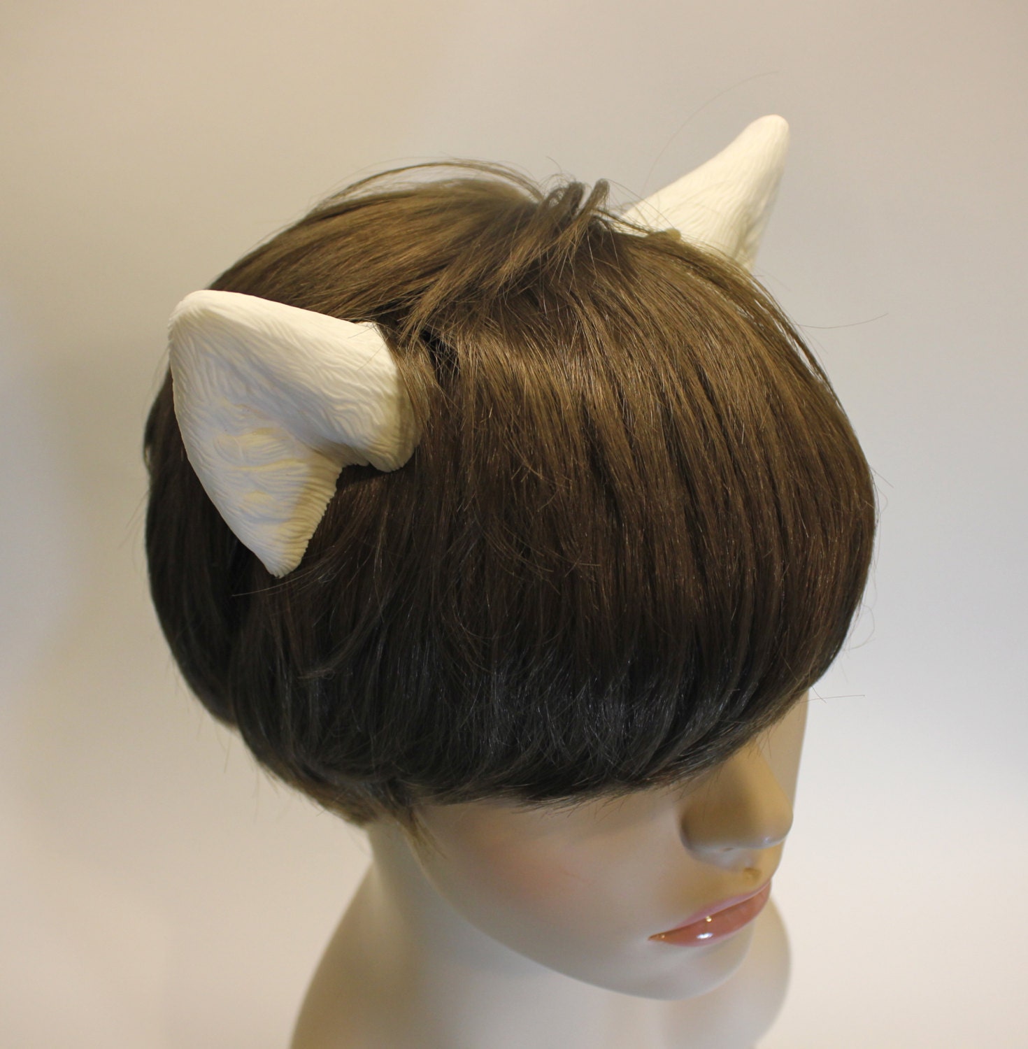 Cast Resin Cat Fox Dog Ear headband POY