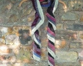 Monet inspired extra long spiral cowl / scarf...by mia baggali