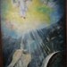 Resurrection at the Methodists Church original oil painting