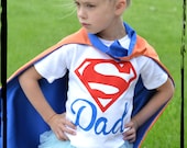SUPER DAD Father's Day Baby Dots Onesie or T-Shirt