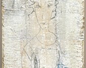 she washed in white.. original painting
