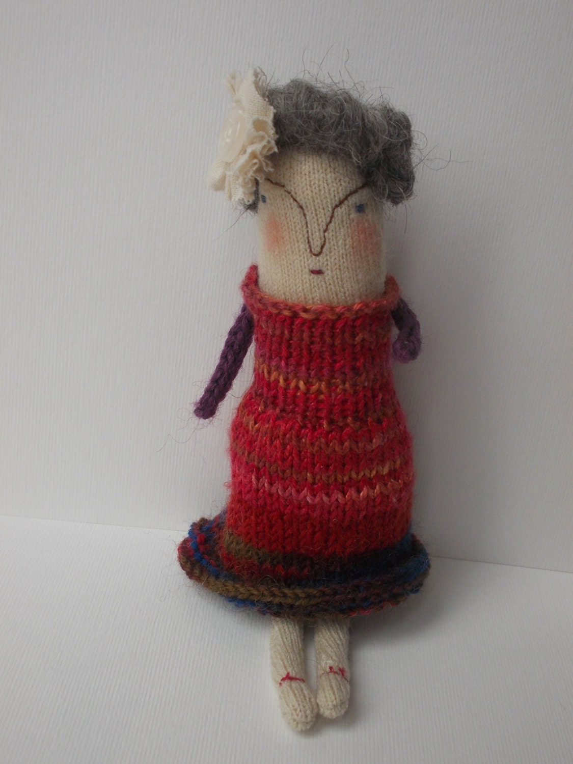 Merle - a folk art doll