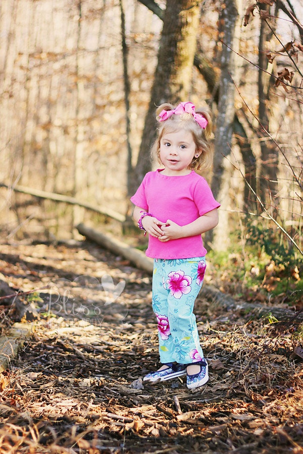 Whimsy Couture Sewing Pattern Tutorial ebook -- Skinny Flared Pants -- Doll Babies Toddlers through 8 girls PDF Instant