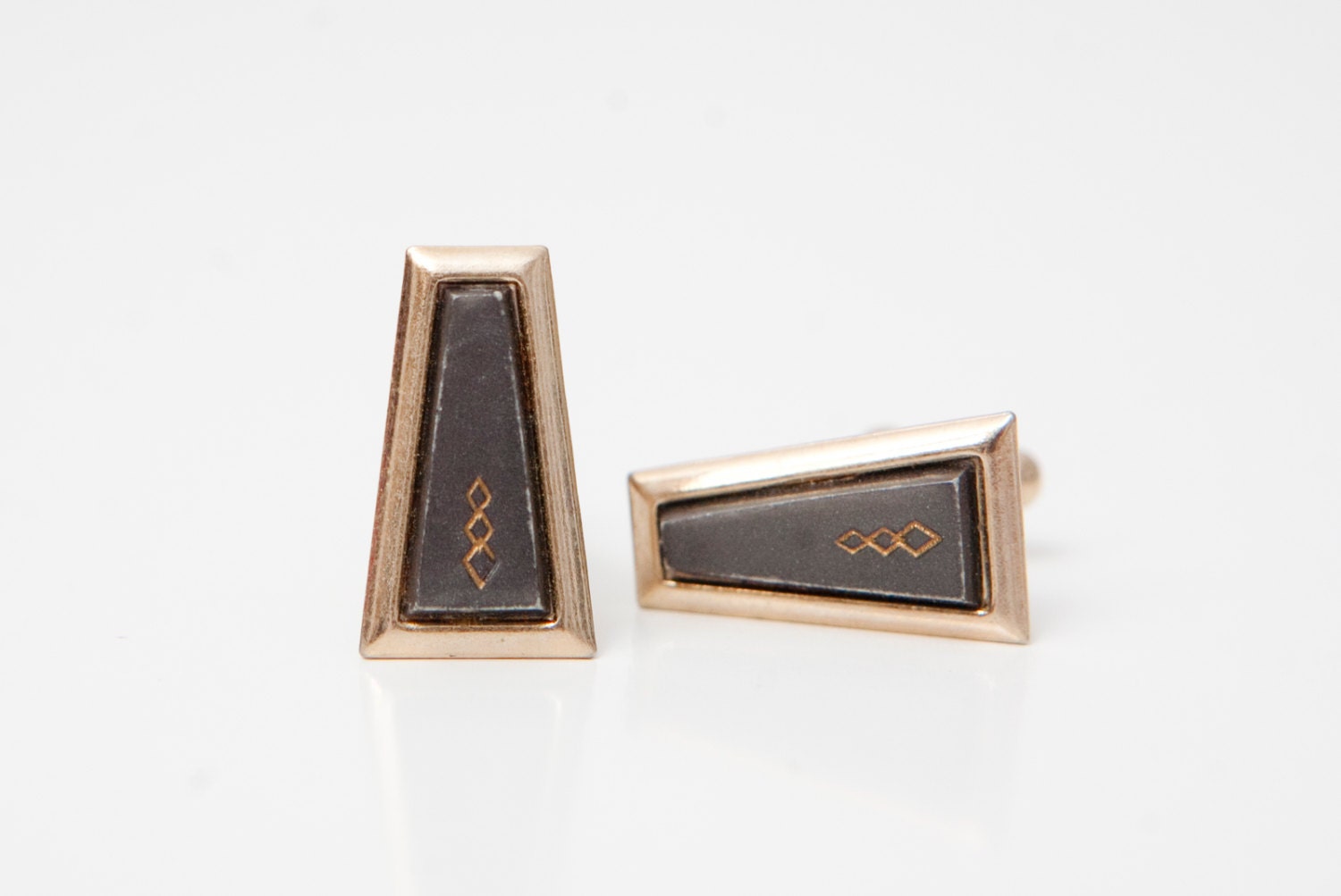 Vintage Trapezoid Cuff Links